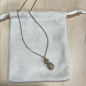 ♠️ Kate Spade Gold Pineapple Pendant Necklace